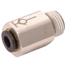 LE-3091 04 10 4MMx1/8inch Self-Seal Male Stud